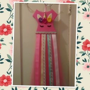 Organizador unicornio para moños